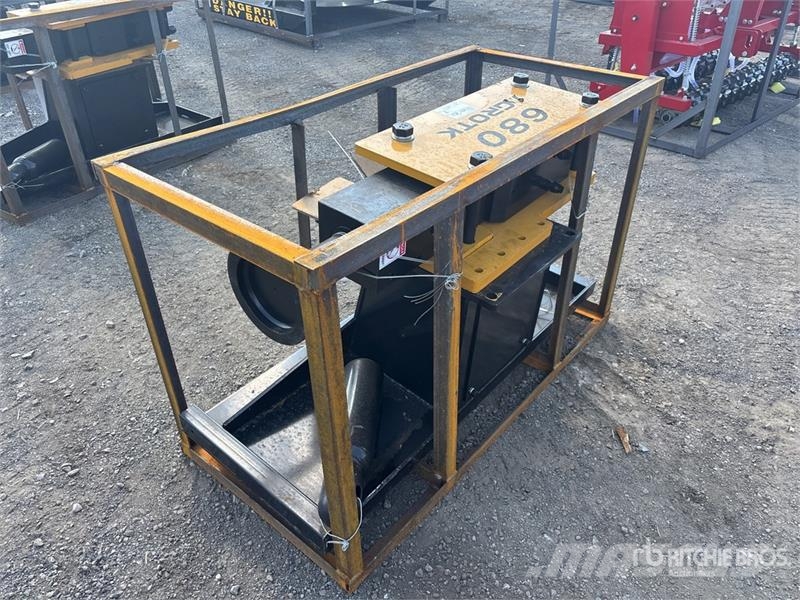 AGT PD680-PZ Skid Steer Post Driver (Unused) Fencing equipment