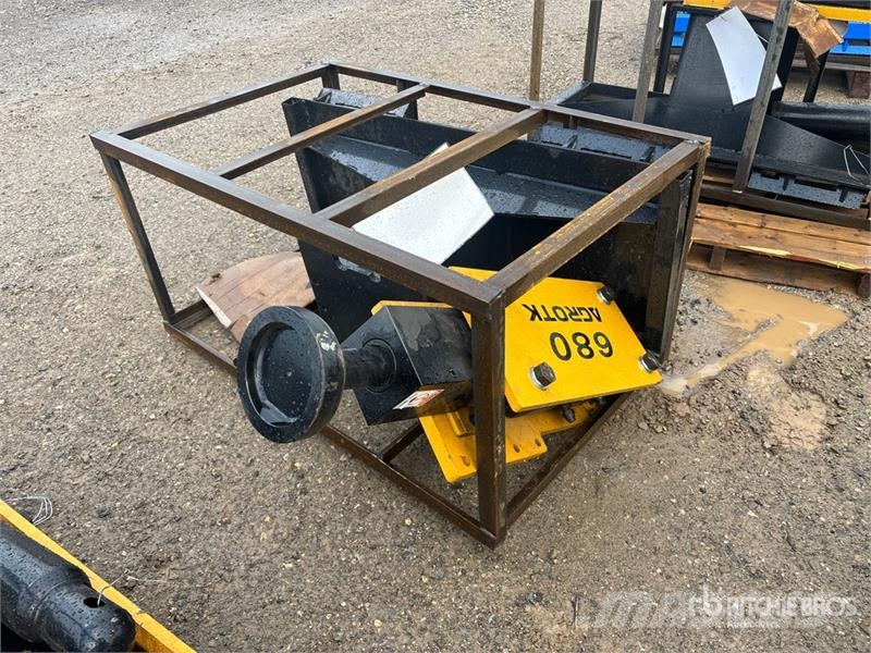 AGT PD680-PZ Skid Steer Post Driver (Unused) Kerítésszerelési eszközök / kerítésfelszerelések