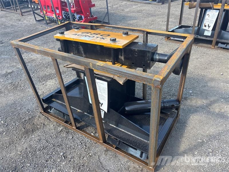 AGT PD680-PZ Skid Steer Post Driver (Unused) Fencing equipment