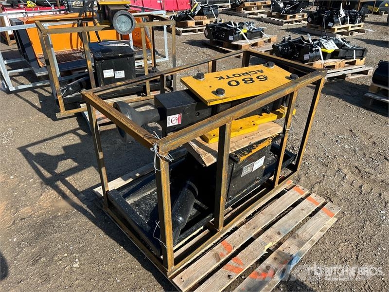 AGT PD680-PZ Skid Steer Post Driver (Unused) Piirdeaia varustus
