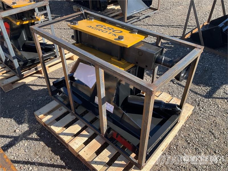 AGT PD680-PZ Skid Steer Post Driver (Unused) Fencing equipment