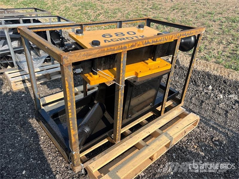 AGT PD680-PZ Skid Steer Post Driver (Unused) Fencing equipment