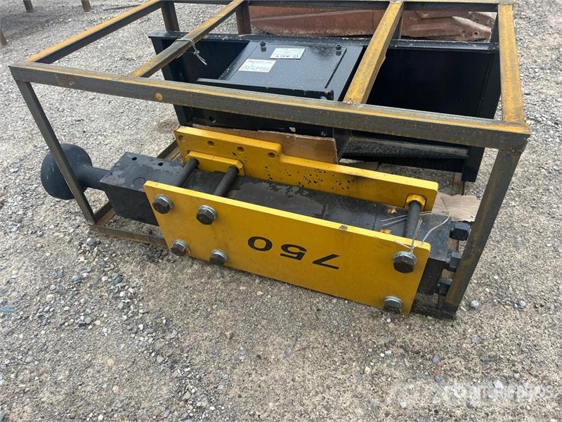 AGT PD750-PZ Skid Steer Post Driver (Unused) Karja-aidat