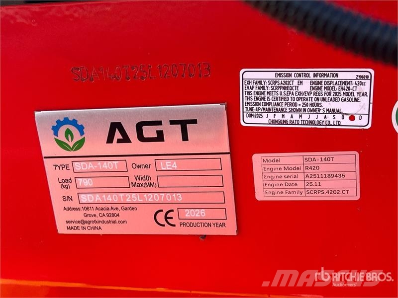 AGT SDA-140T Crawler Loader (Unused) Rupsladers