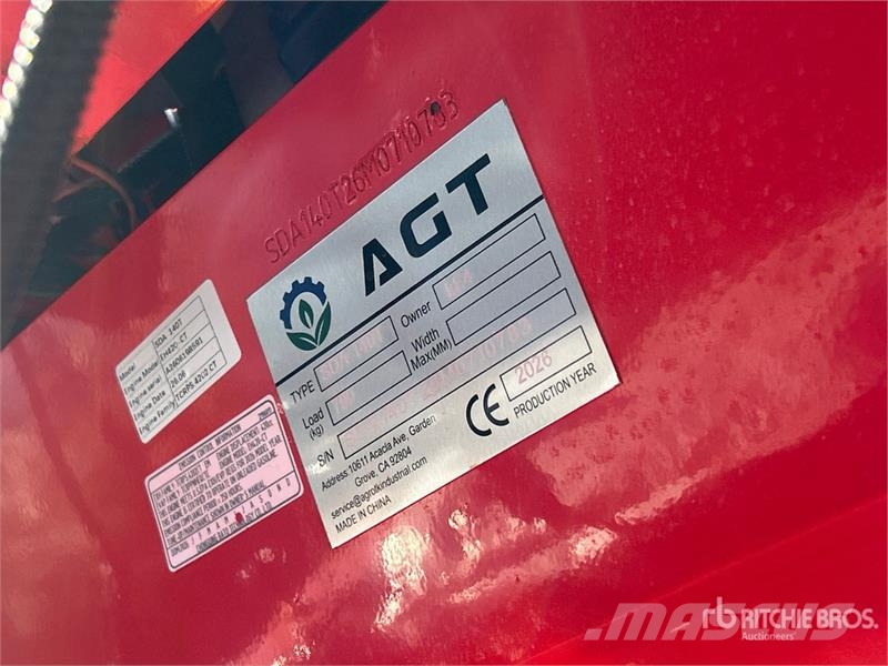 AGT SDA140T Mini Compact Track Loader (Unused) لوادر انزلاقية التوجيه