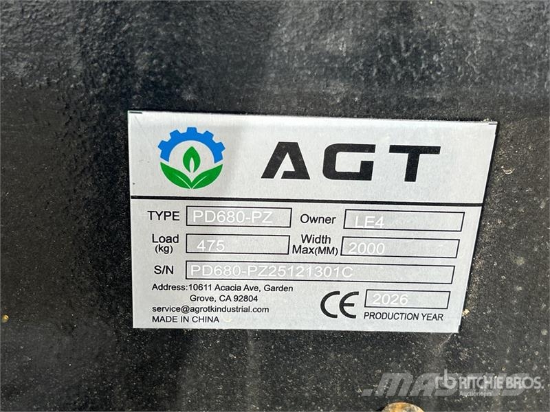 AGT Skid Steer Post Driver (Unused) Oprema za ograje