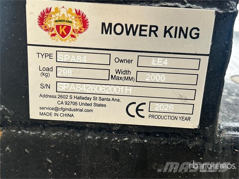 AGT SPA84 84 in Skid Steer Snow Blade Снігоочищувальні ножі та плуги