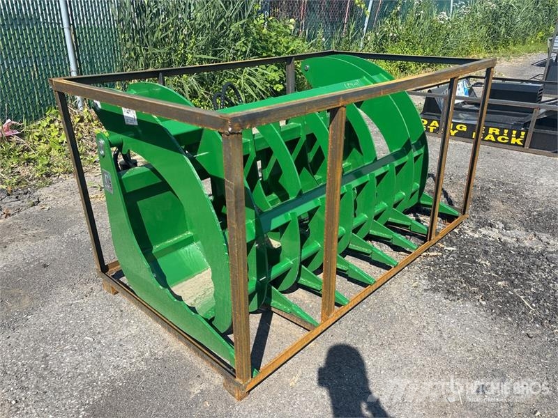 AGT SRR72 72 in Skeleton Skid Steer Grapple Bucket (Un Gribere