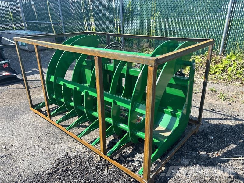 AGT SRR72 72 in Skeleton Skid Steer Grapple Bucket (Un Gribere