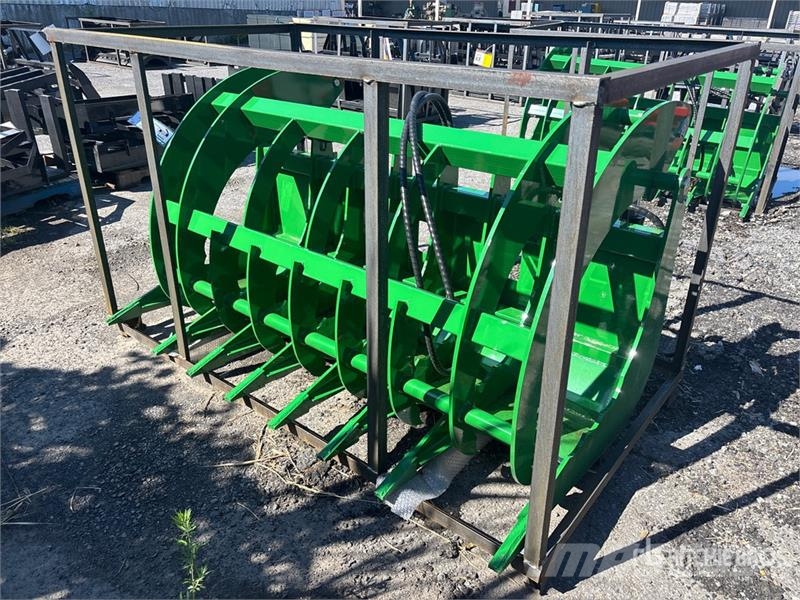 AGT SRR72 72 in Skeleton Skid Steer Grapple Bucket (Un Gribere