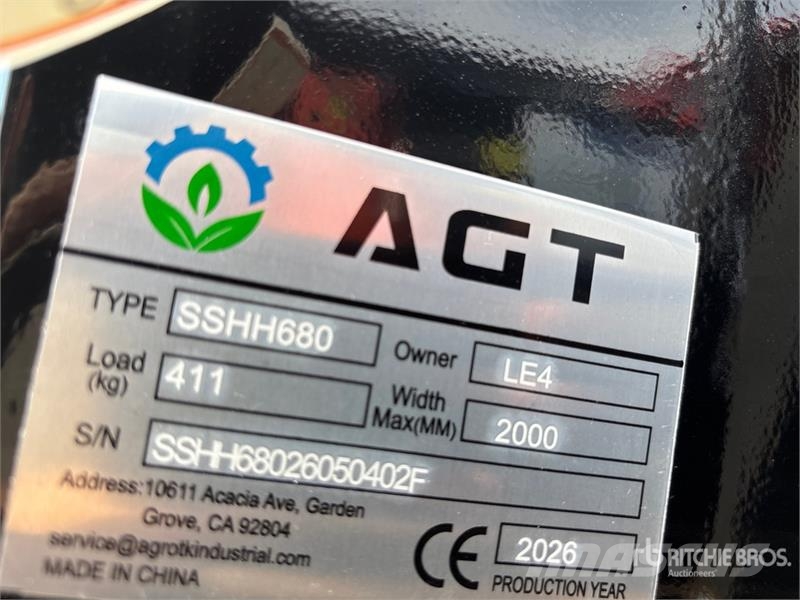 AGT SSHH680 Skid Steer Breaker (Unused) Hammer / Brecher