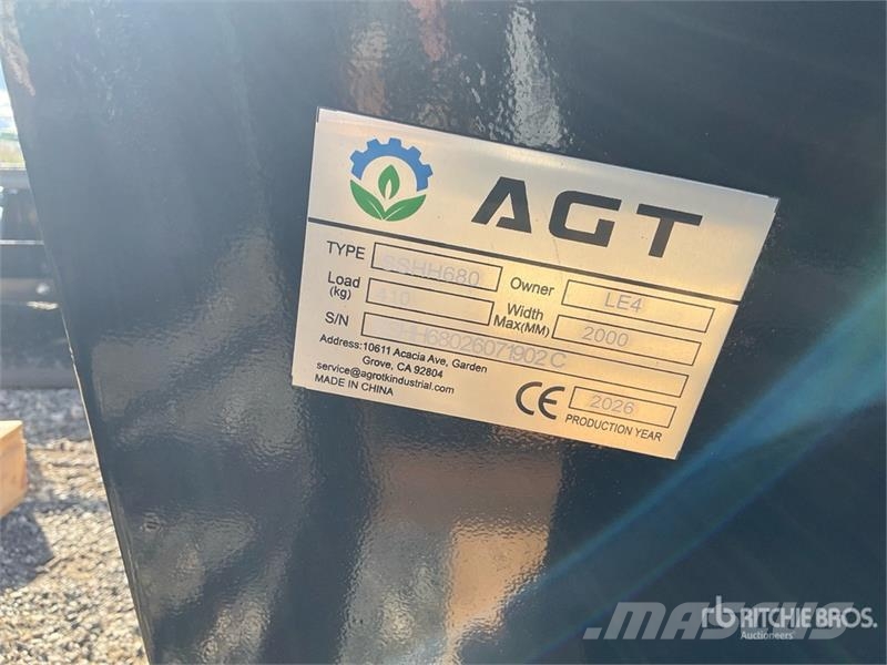 AGT SSHH680 Skid Steer Breaker (Unused) مطارق / كسارات
