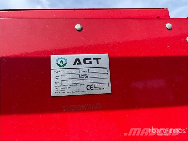 AGT STSD10 3-Point & Skid Steer Seeder (Unused) Mechanické sejačky