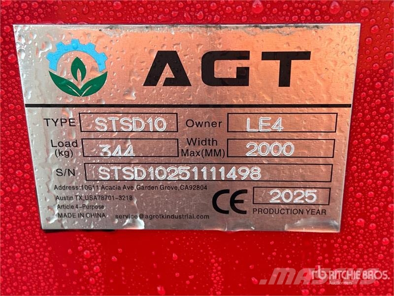 AGT STSD10 68 in Skid Steer Seeder (Unused) Sejačice