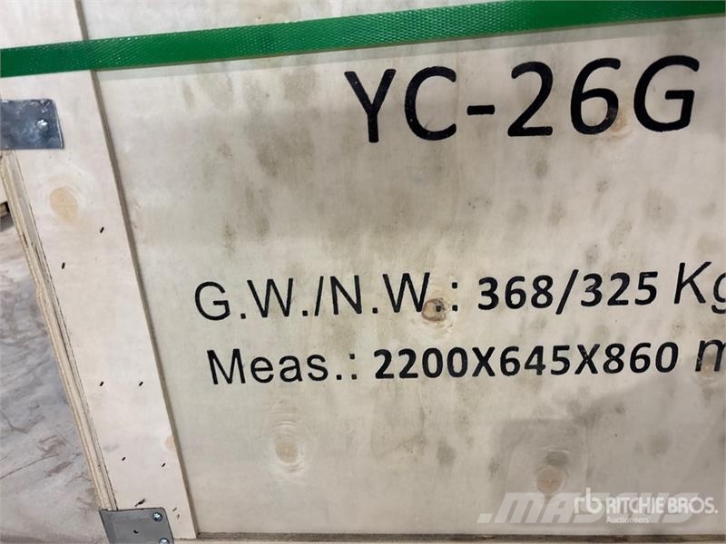 AGT YC-26G Portable Sawmill (Unused) 锯木机械