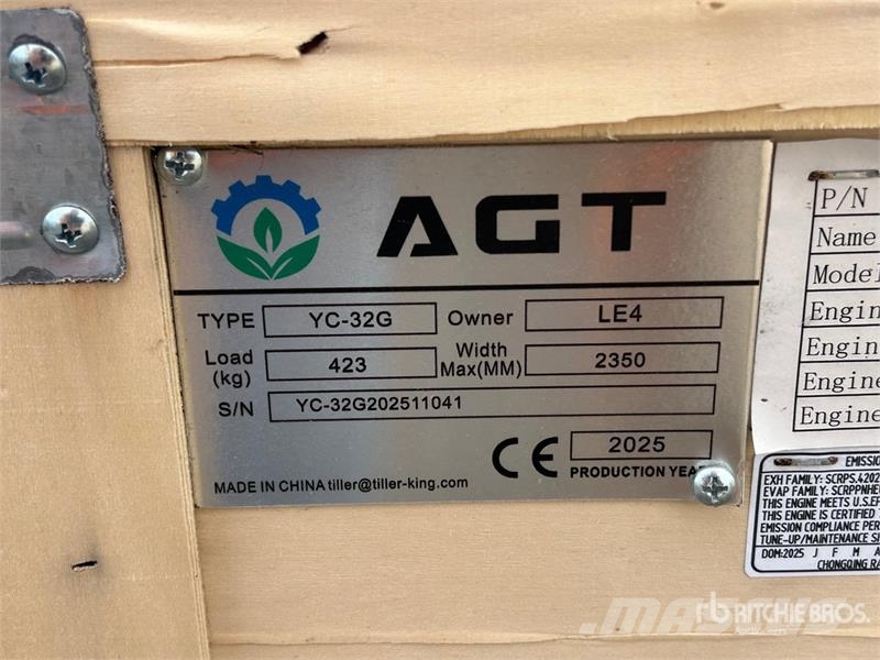 AGT YC-32G Stationary Sawmill (Unused) 林業其他機械設備