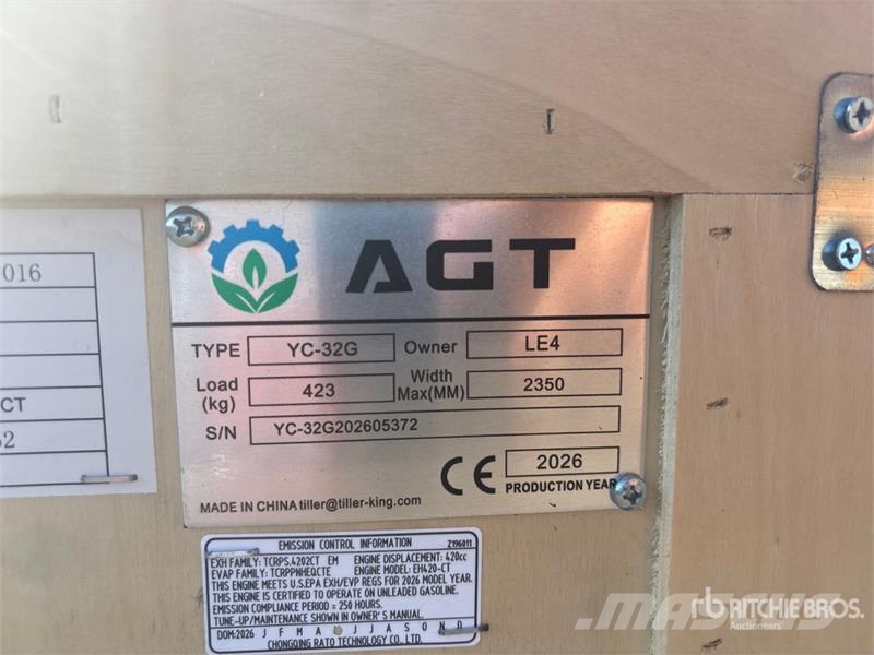 AGT YC32-G Portable Sawmill (Unused) Sawmills