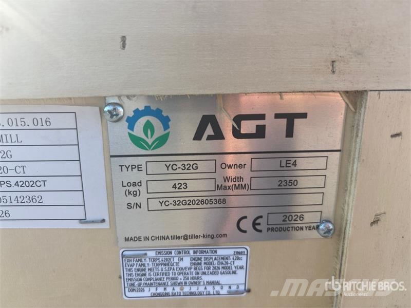 AGT YC32-G Portable Sawmill (Unused) Sawmills