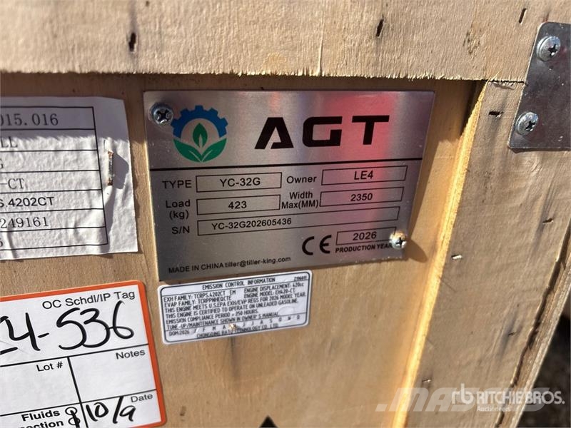 AGT YC32-G Portable Sawmill (Unused) ماكينات نشر أخشاب