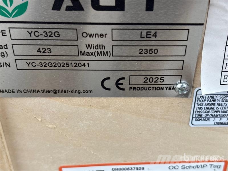 AGT YC32-G Skid-Mounted Portable Sawmill (Unused) Segherie