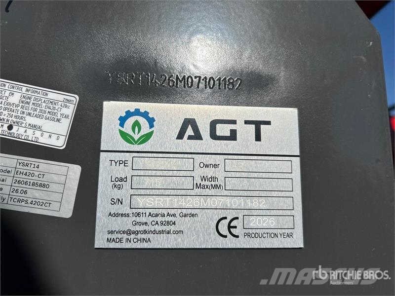 AGT YSRT14 滑移装载机
