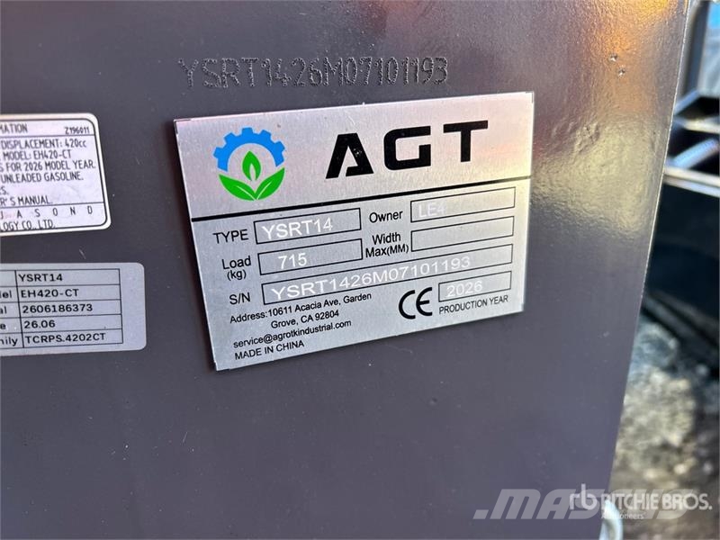 AGT YSRT14 滑移装载机