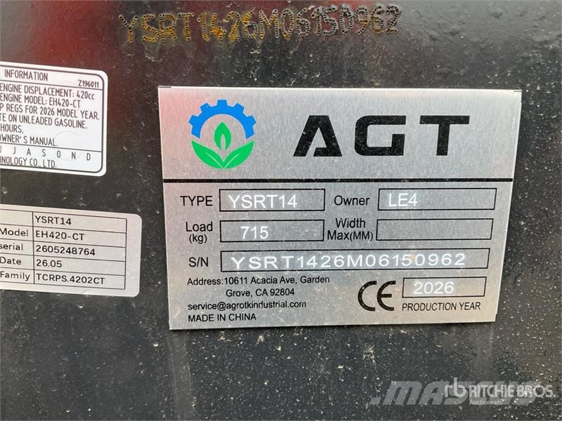 AGT YSRT14 Φορτωτάκια