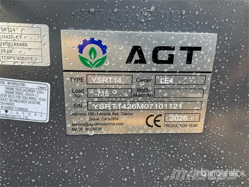 AGT YSRT14 لوادر انزلاقية التوجيه