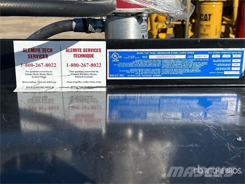 Alemite 6 ft 1 in 1140 Litre Tank Workbench مكونات أخرى