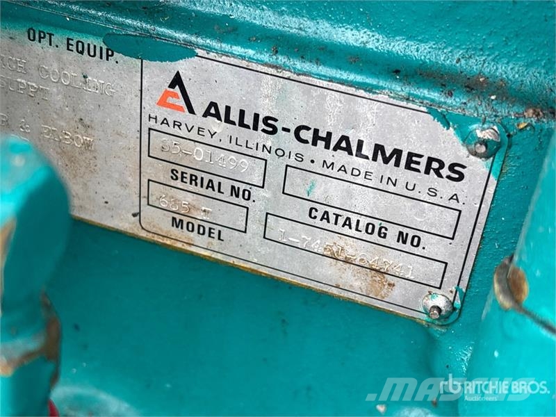Allis Chalmers Chalmers Engine Motorlar