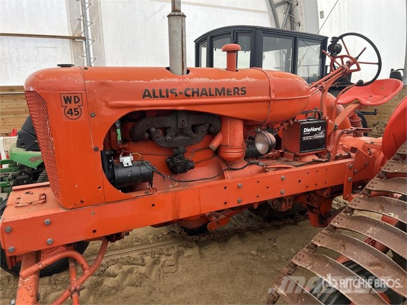 Allis Chalmers Chalmers WD45 2WD Antique Tractor Traktorer