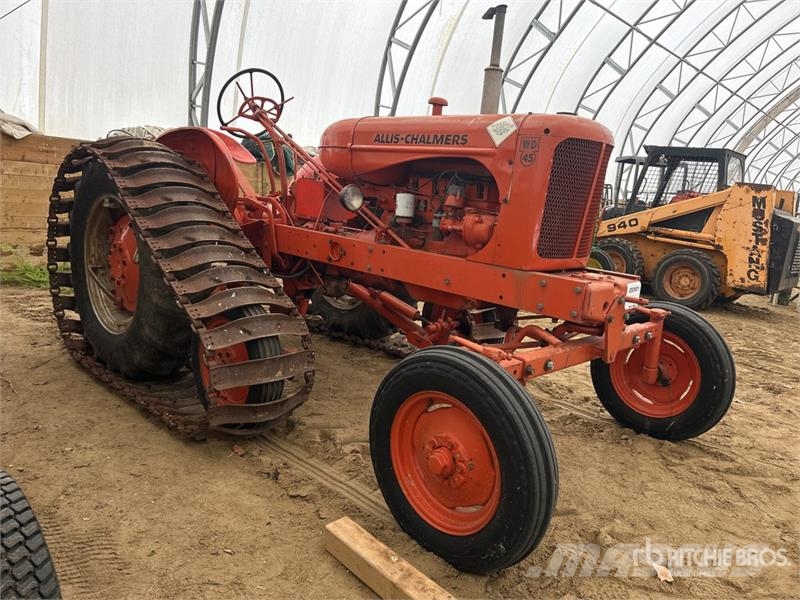 Allis Chalmers Chalmers WD45 2WD Antique Tractor Traktorer