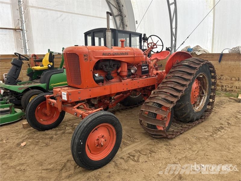 Allis Chalmers Chalmers WD45 2WD Antique Tractor Traktorer