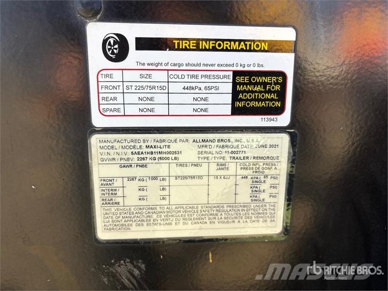 Allmand Maxi-Lite II أبراج خفيفة