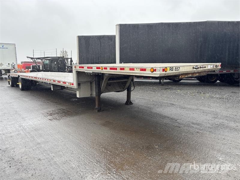 Alutrec 18144 kg 48 ft T/A Spread Axle Step Deck Trailer Низкорамные прицепы