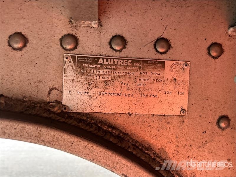 Alutrec 18144 kg 48 ft T/A Spread Axle Step Deck Trailer Низкорамные прицепы