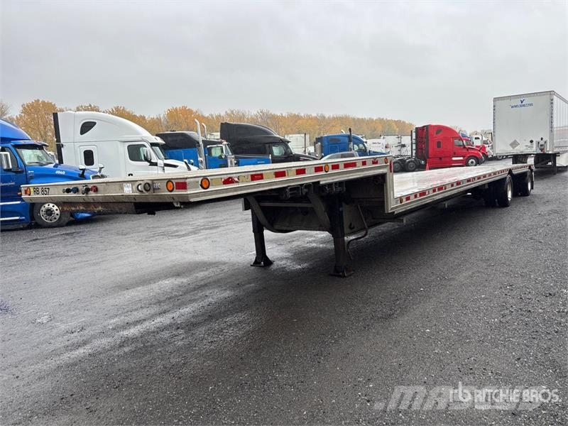 Alutrec 18144 kg 48 ft T/A Spread Axle Step Deck Trailer Низкорамные прицепы