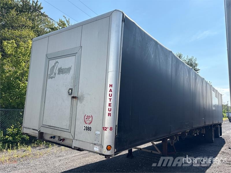 Alutrec 48 ft T/A Curtain Side Trailer Schuifzeilopbouw