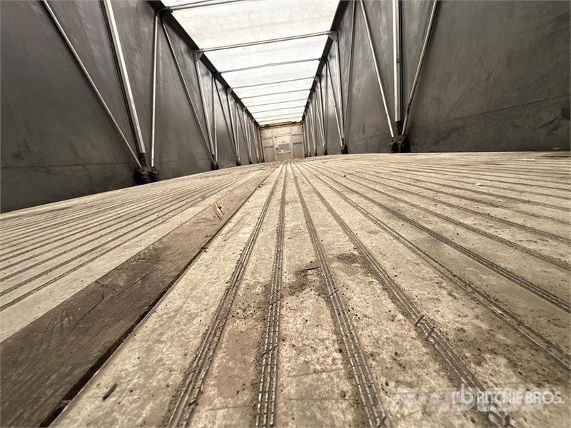 Alutrec 48 ft T/A Curtain Side Trailer Schuifzeilopbouw
