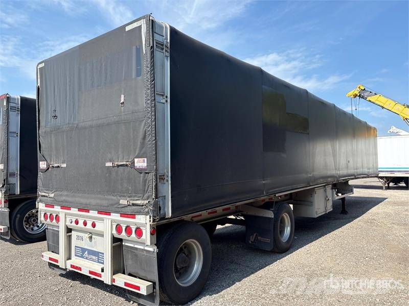Alutrec 48 ft T/A Curtain Side Trailer Schuifzeilopbouw