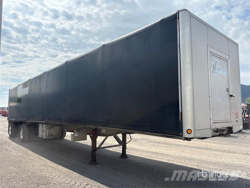 Alutrec 48 ft T/A Curtain Side Trailer Schuifzeilopbouw