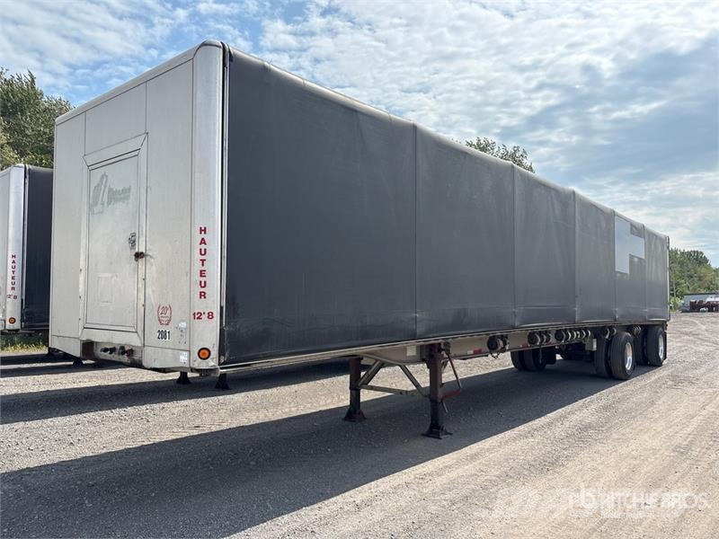 Alutrec 48 ft T/A Curtain Side Trailer Schuifzeilopbouw
