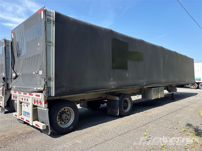 Alutrec 48 ft T/A Curtain Side Trailer Schuifzeilopbouw