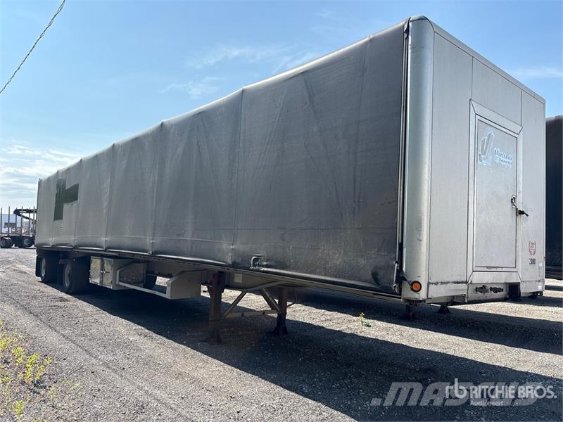 Alutrec 48 ft T/A Curtain Side Trailer Schuifzeilopbouw