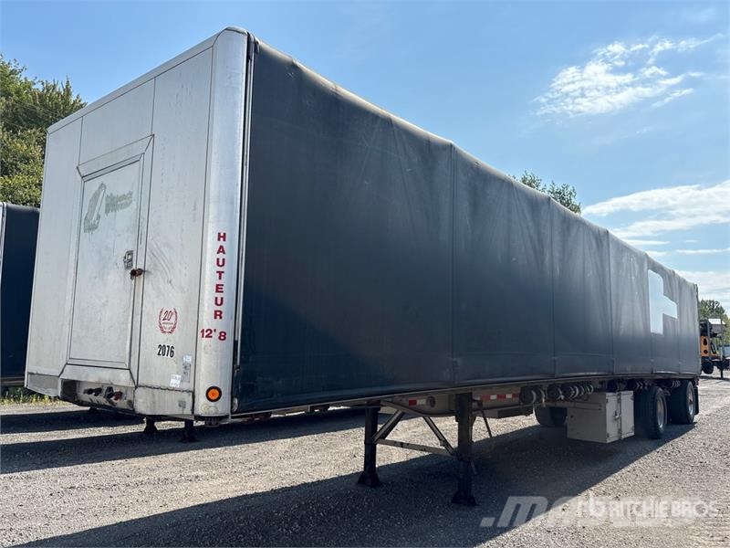 Alutrec 48 ft T/A Curtain Side Trailer Schuifzeilopbouw