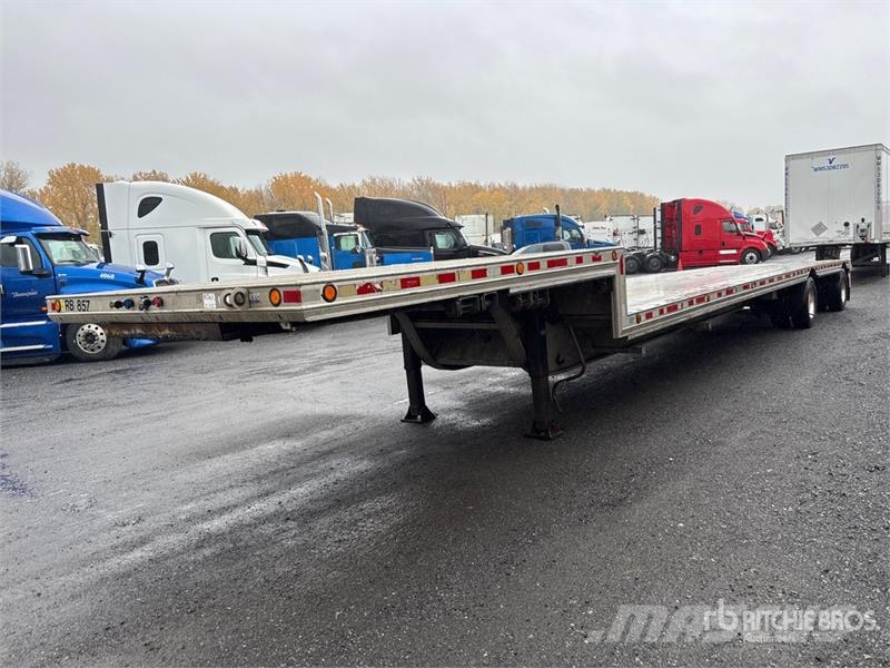 Alutrec 48 ft T/A Spread Axle Step Deck Trailer Plataformas bajas