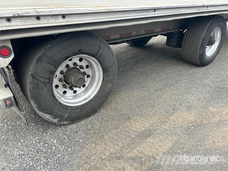 Alutrec 48 ft T/A Spread Axle Flatbed Trailer Remorque ridelle