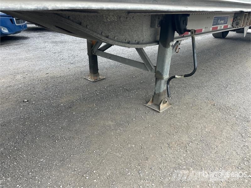 Alutrec 48 ft T/A Spread Axle Flatbed Trailer Remorque ridelle