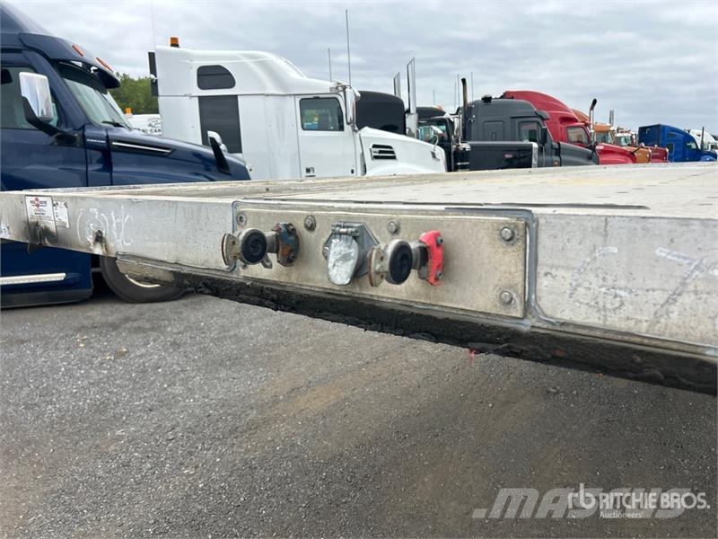 Alutrec 48 ft T/A Spread Axle Flatbed Trailer Remorque ridelle