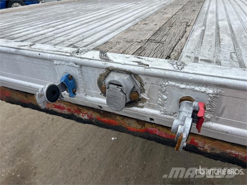 Alutrec 52 ft T/A Flatbed Trailer Prikolice platforme/otvoreni sanduk